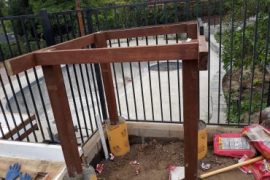 fish tank insatallation process