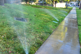 Lawn Water Sprinkler System